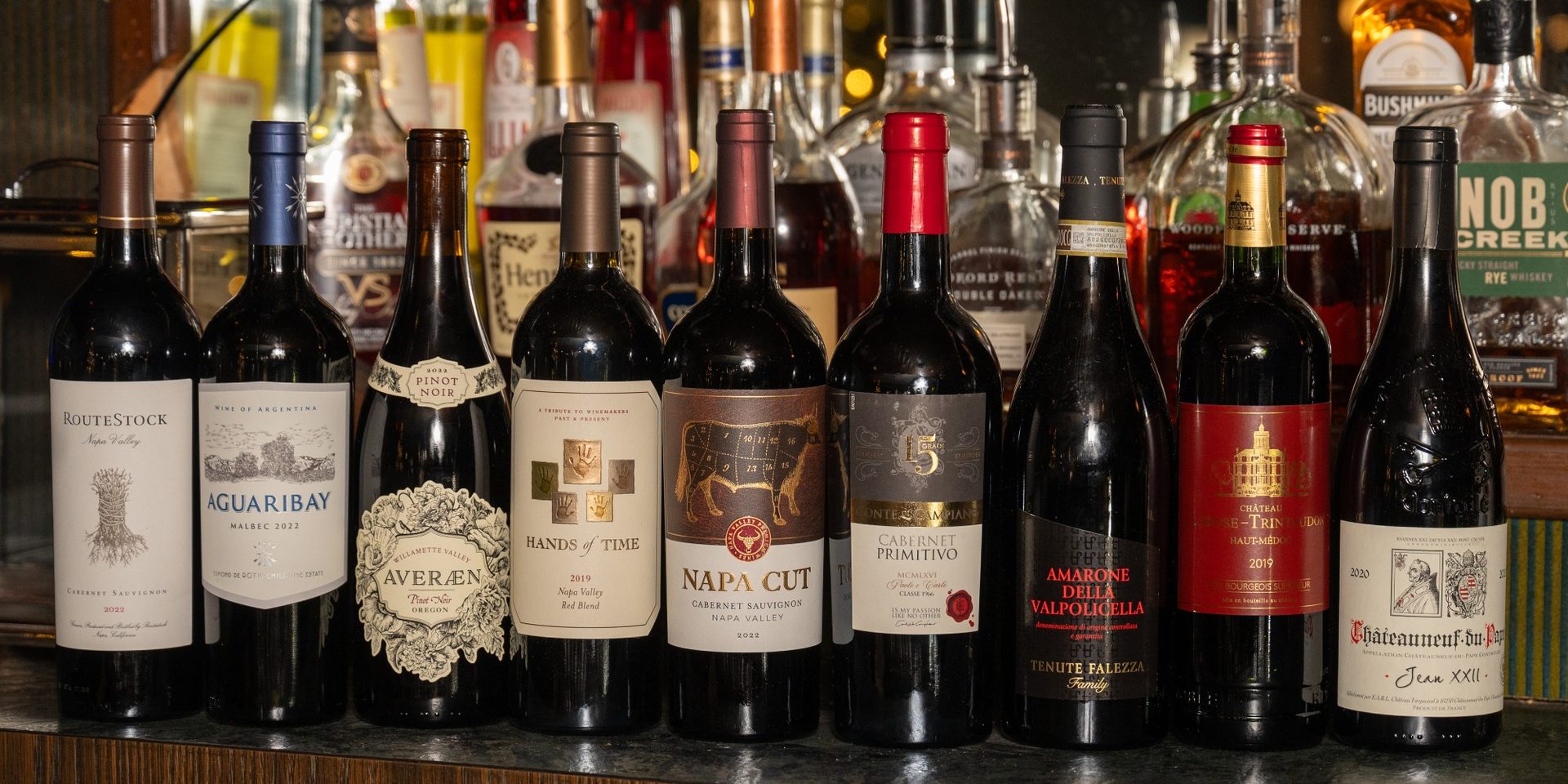 A wine list worth lingering over