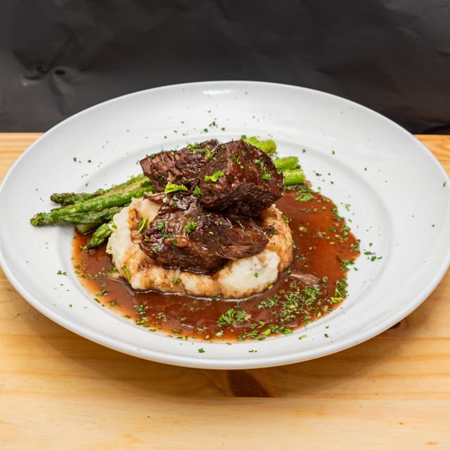 Braised Short Ribs.