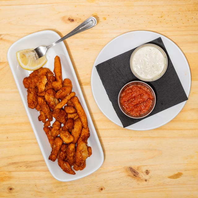 Jumbo Clam Strips.